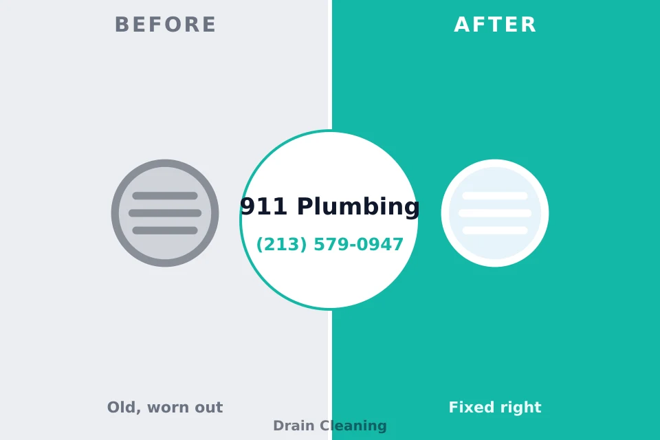 Before and after: plumbing repair Navajo, NM